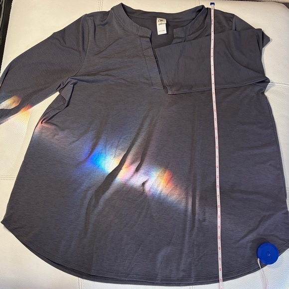 Gray Long Sleeve Tunic Top - Size XL - NWOT - Picture 4 of 7